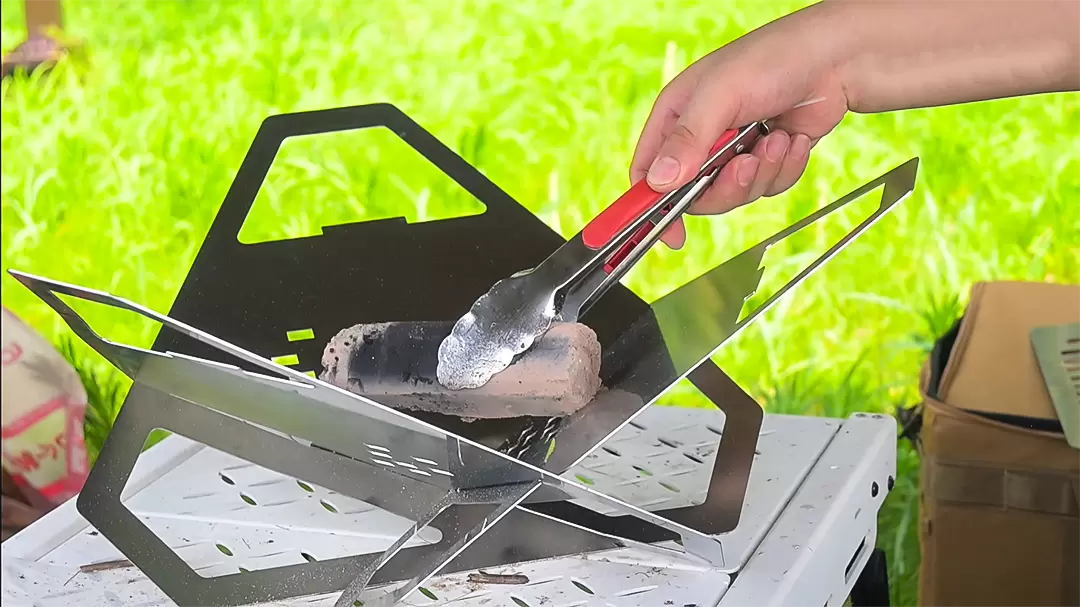 카드 스타일 접이식 화덕