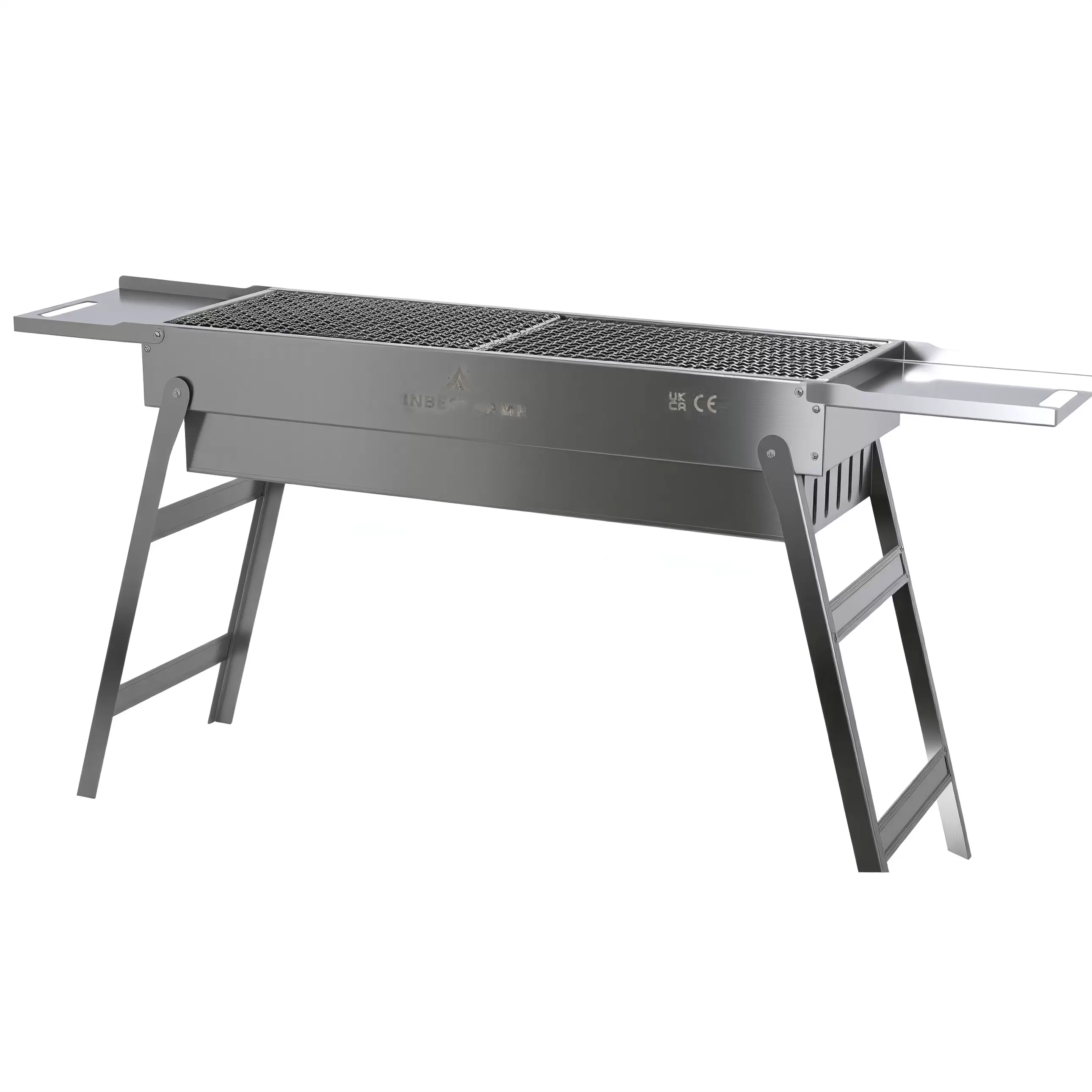 스테인리스 스틸 접이식 바베큐 숯불 그릴 야외 휴대용 바베큐 스토브 스테인리스 스틸 접이식 바베큐 숯불 그릴 야외 휴대용 바베큐 스토브