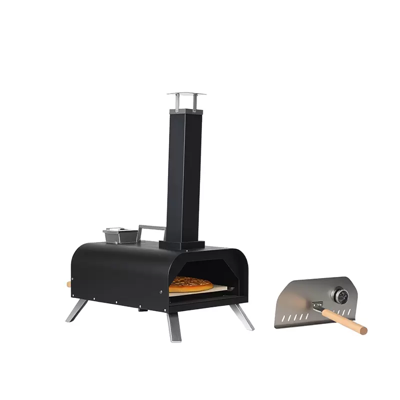 야외 휴대용 주철 피자 오븐