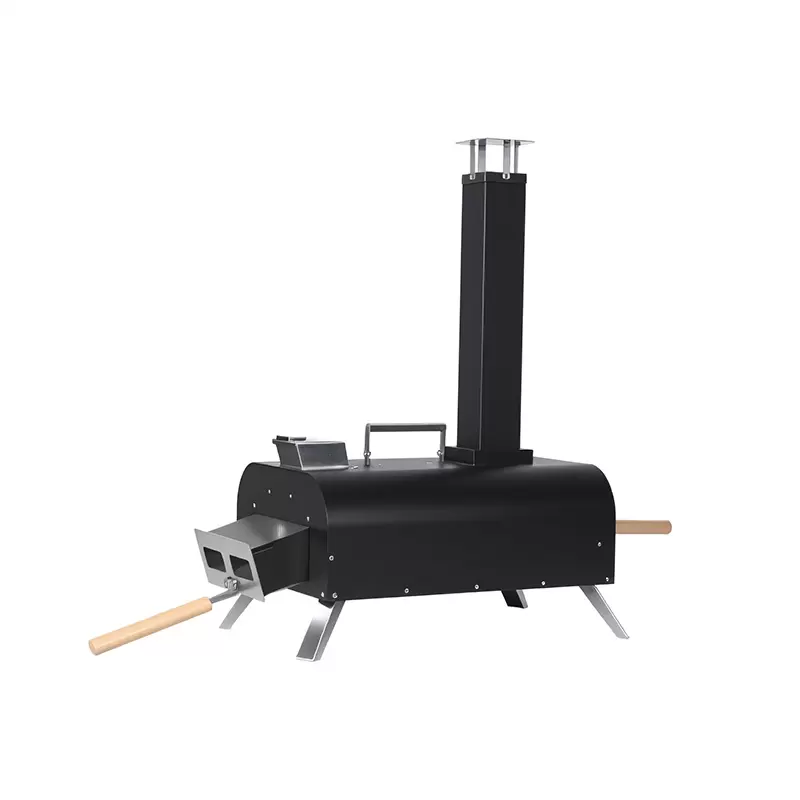 야외 휴대용 주철 피자 오븐