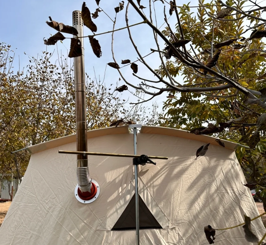 캔버스 텐트 스토브에 연도 파이프를 설치하는 방법 - 단계별 가이드 2025  