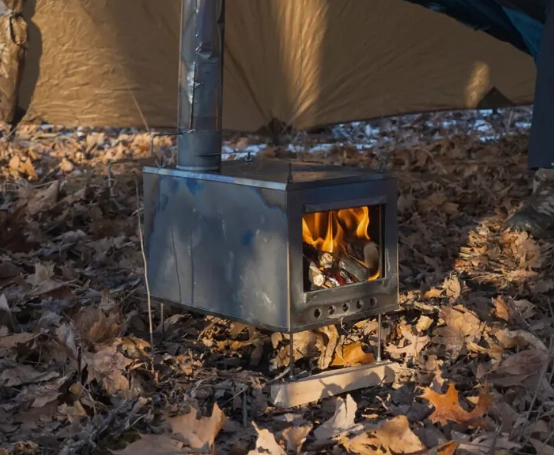 15파운드 미만의 초경량 접이식 텐트 스토브