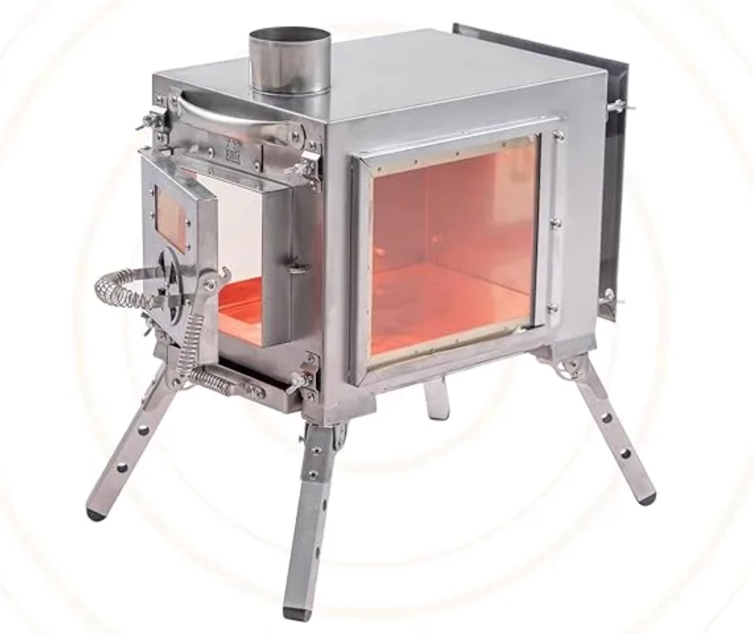 15파운드 미만의 초경량 접이식 텐트 스토브