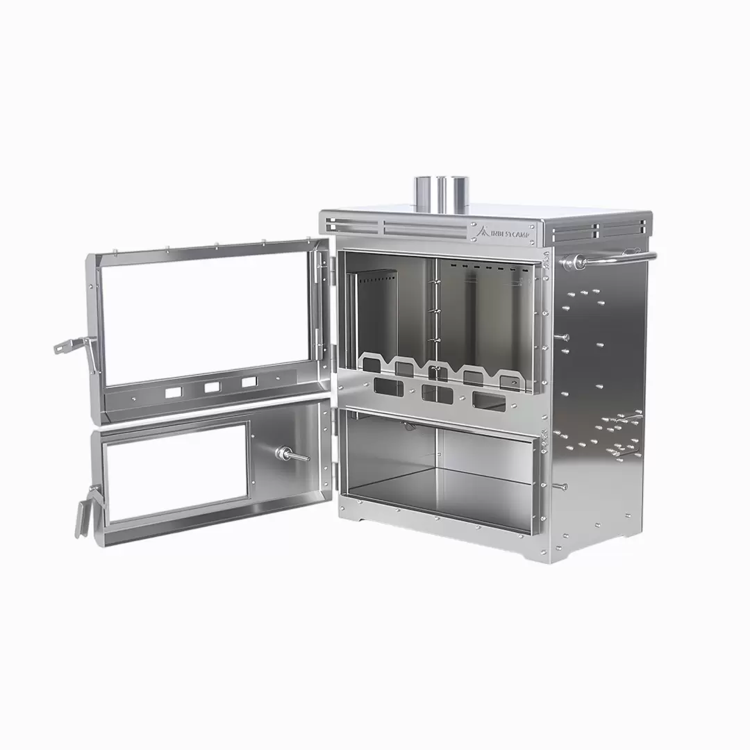 다기능 스테인리스 스틸 캠핑 스토브