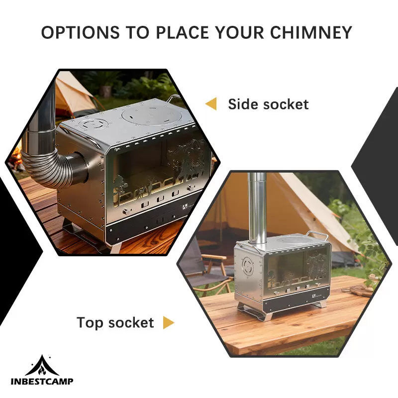 휴대용 캠핑용 나무 난로 휴대용 캠핑용 나무 난로