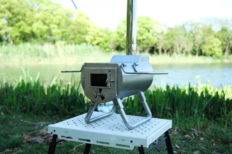 캠핑용 텐트 난로